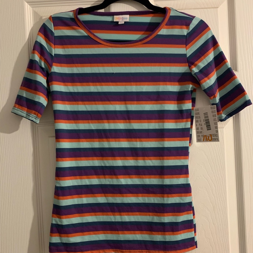 NWT Stripes Gigi Tee